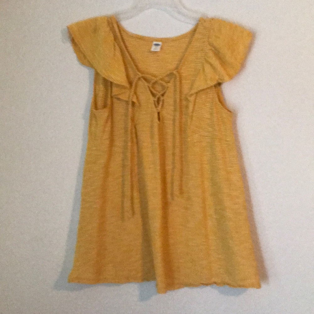 Yellow old navy top